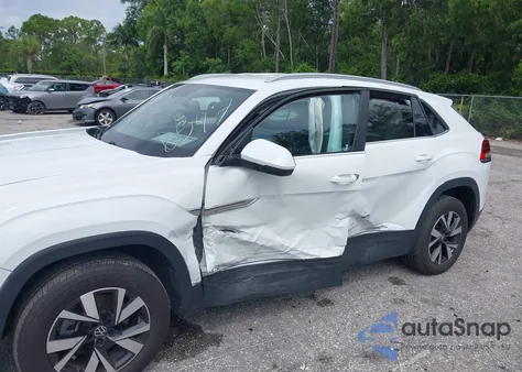 2021 Volkswagen Atlas Cross Sport 2.0T Se из США, поврежденный, VIN 1V2DC2CA2MC236547